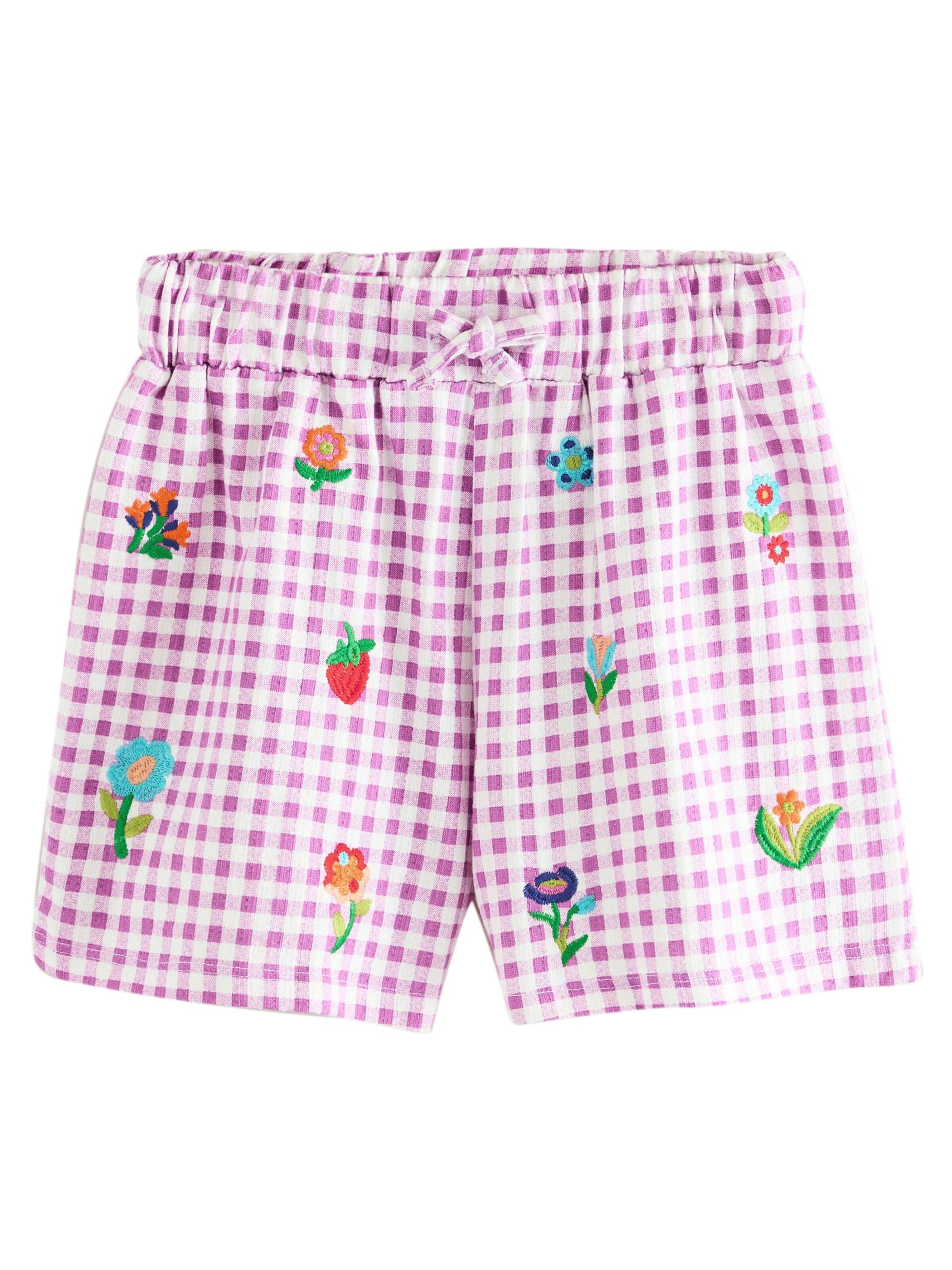 Next Широка кройка Панталон в лилав: отпред