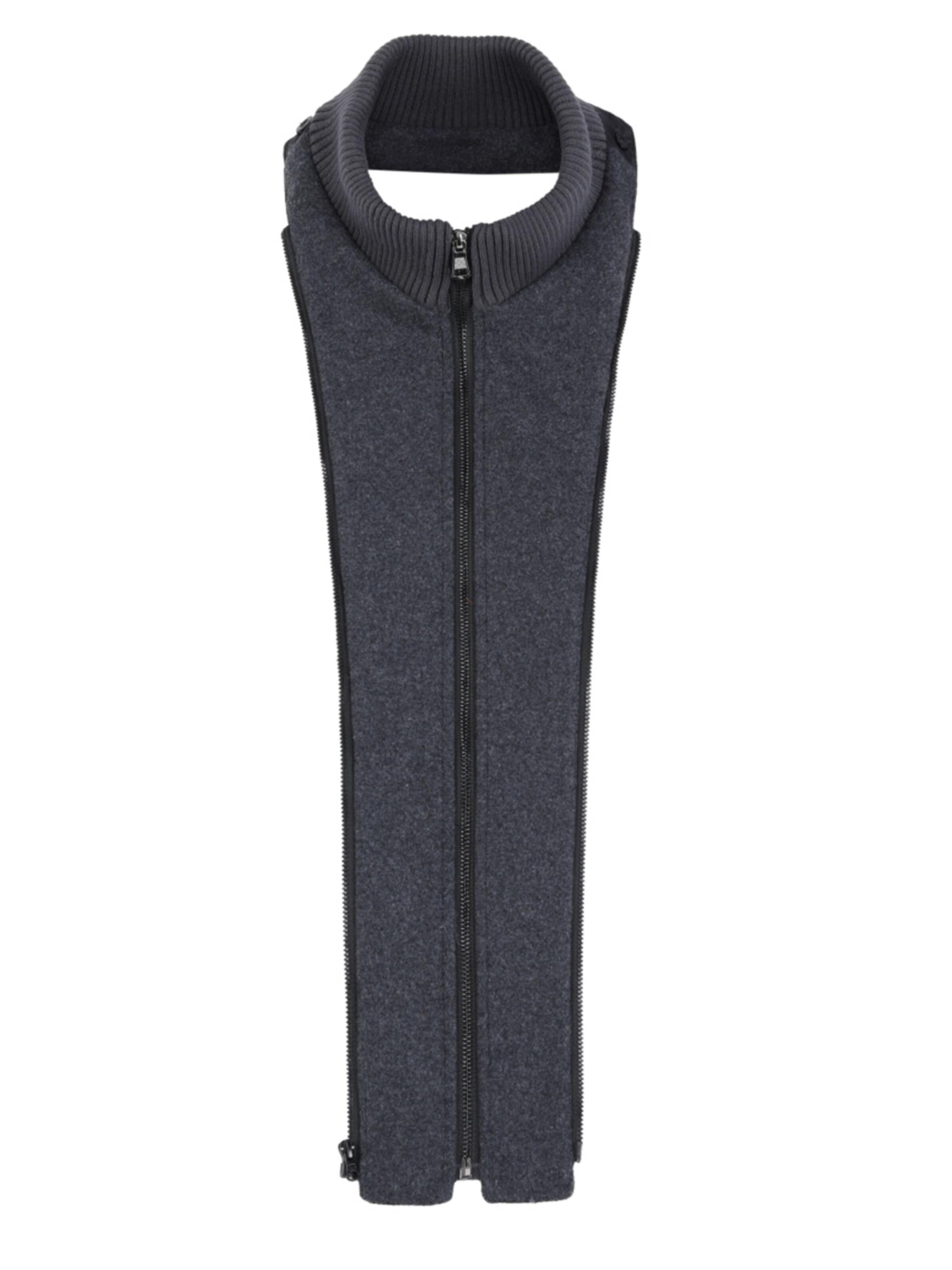 ALLTHEMEN Winter Coat 'Winterruhe' in Grey