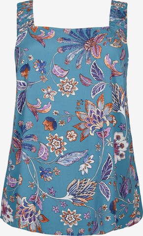 Zizzi Top 'Bella' in Blau