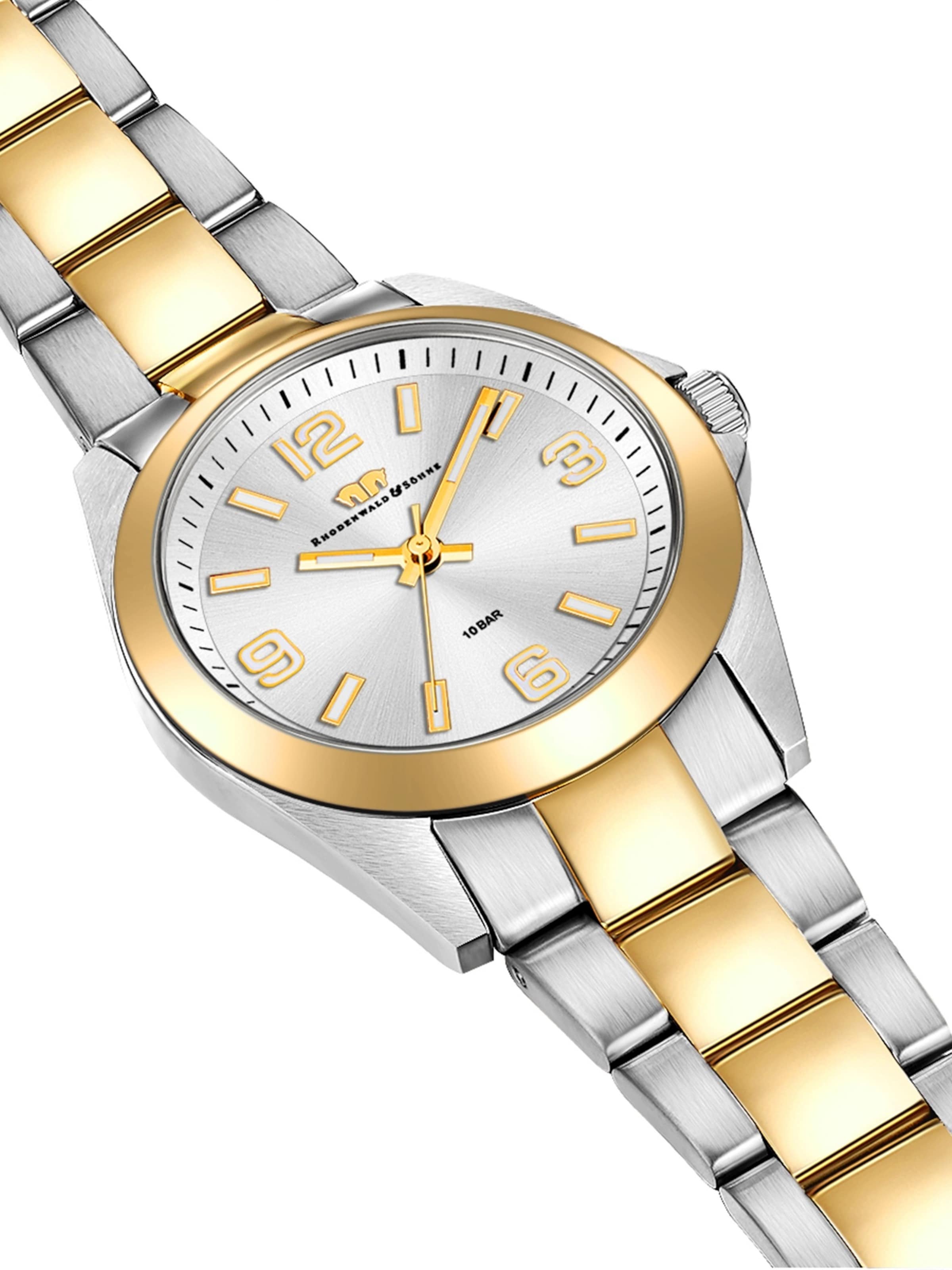 Rhodenwald & Söhne - Reloj analógico en plata