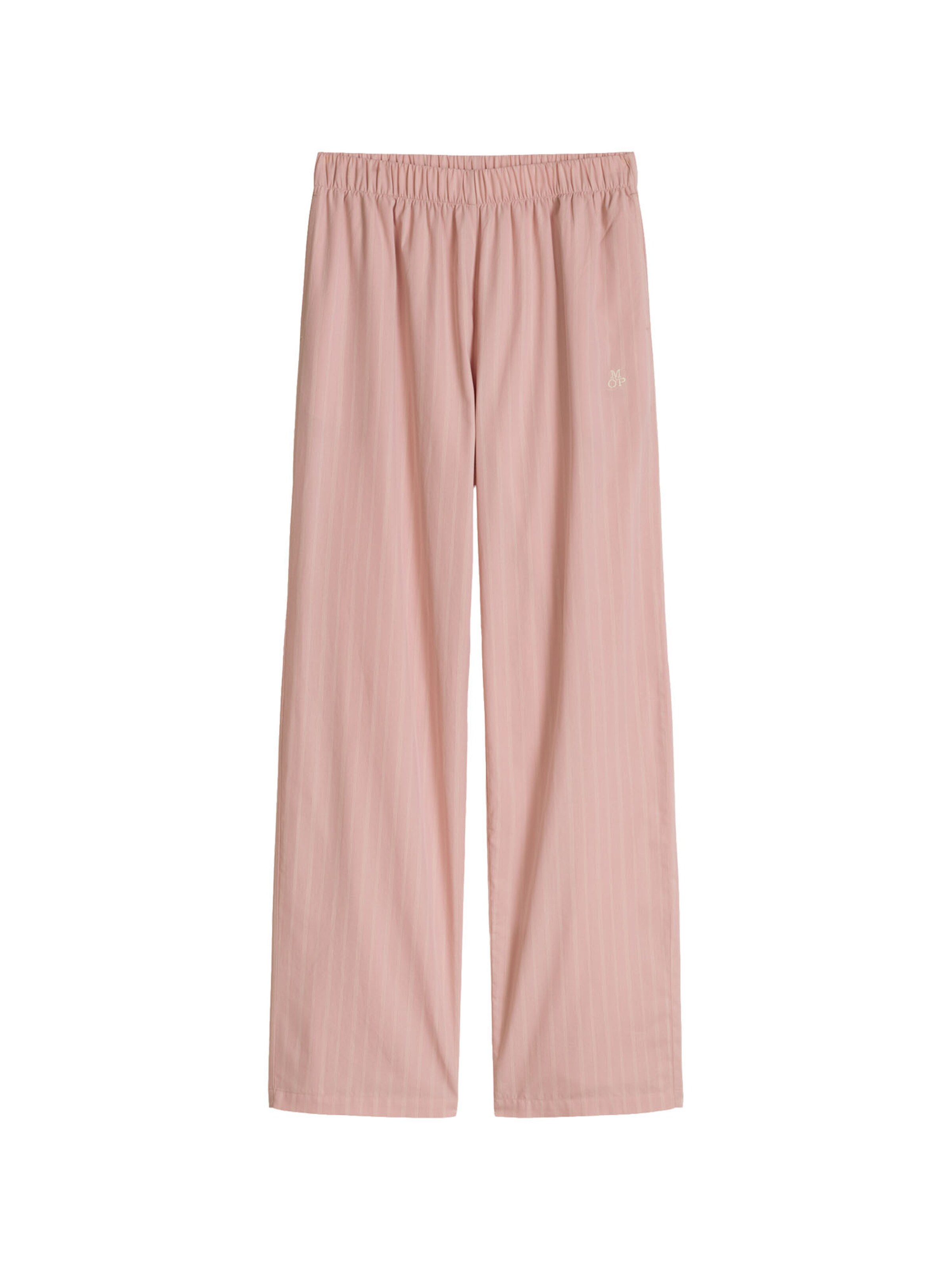 Marc O'Polo Pyjamabroek ' Classic ' in Roze: voorkant