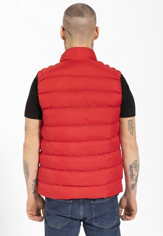 Gilet Jimmy Sanders en rouge
