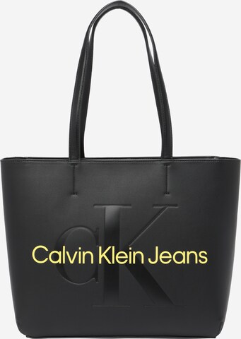 Calvin Klein Jeans Shopper i sort: forside