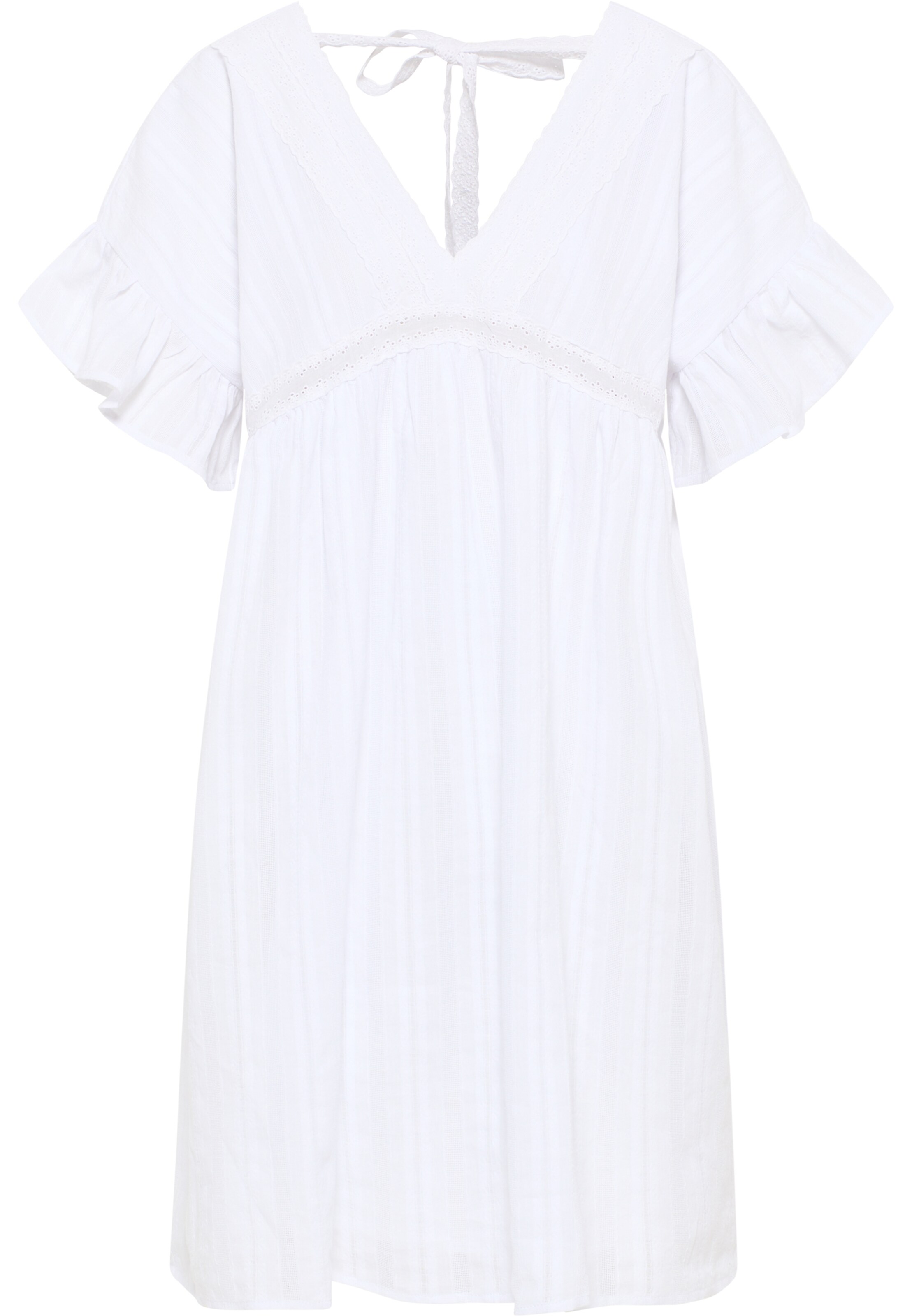 DreiMaster Vintage Klänning 'Zitha' i vit: framsida