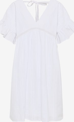 DreiMaster Vintage Kleid 'Zitha' in Weiß: predná strana