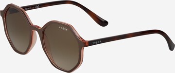 VOGUE Eyewear Zonnebril in Bruin: voorkant