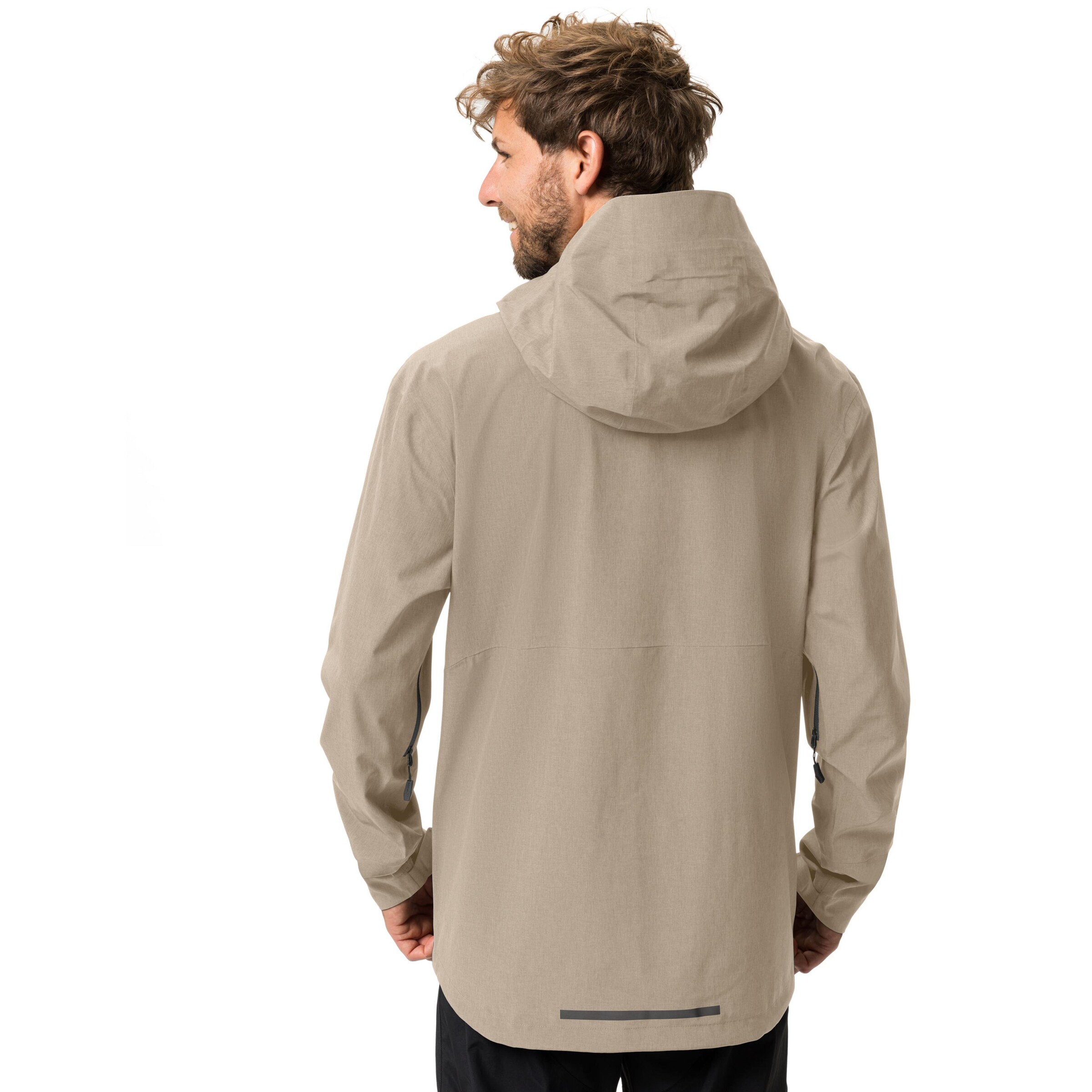 VAUDE Sports jacket 'Yaras' in Beige