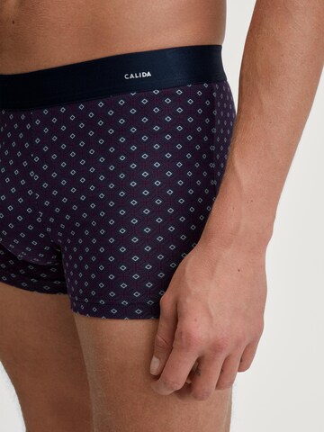CALIDA Boxershorts 'Cotton Code Design'‌ in Lila