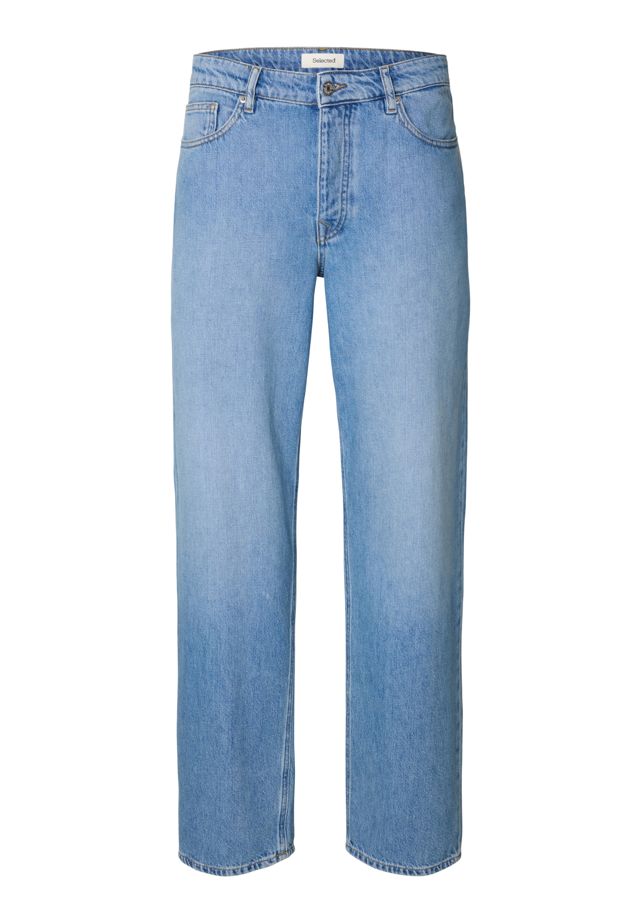 SELECTED Jeans '220' in 34/34 in de kleur Blauw denim, Productweergave