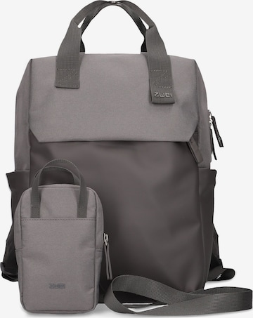 Sac à dos 'Lou' ZWEI en gris : devant