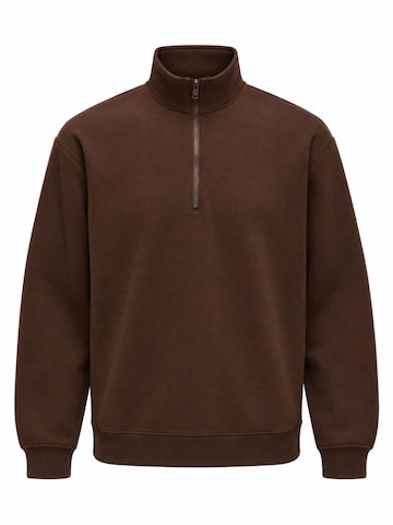 Grimelange Sweatshirt in Brown: front