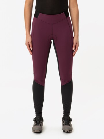 VAUDE Regular Outdoorbroek ' Posta II ' in Rood: voorkant