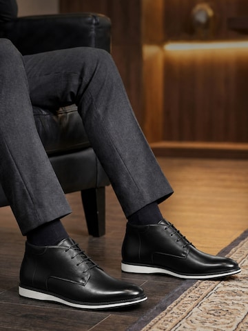 ALLTHEMEN Schnürschuh 'Schutz'‌‌‌‌‌‌‌‌ in Schwarz
