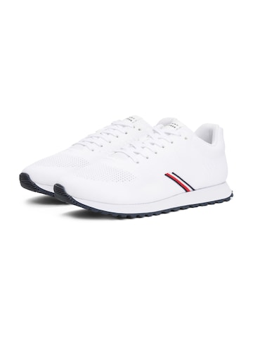 TOMMY HILFIGER Platform trainers 'NEW RUNNER' in White: front