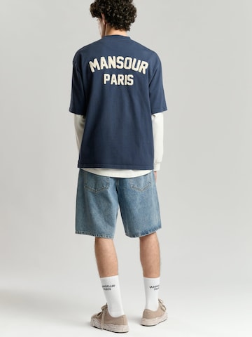 Mansour Shirt 'Paris College T-shirt' in Blau