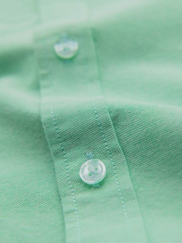 Coupe regular Chemise 'OM-SHOS-0183' Ombre en vert