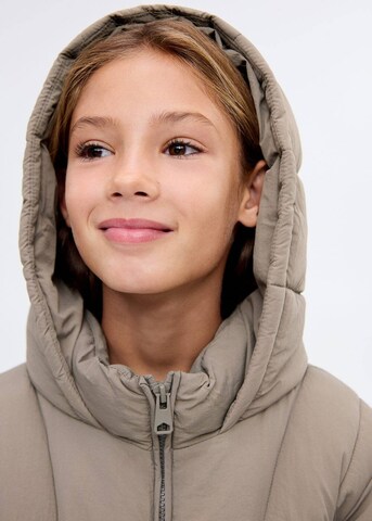 MANGO KIDS Jacke 'Cosy' in Braun