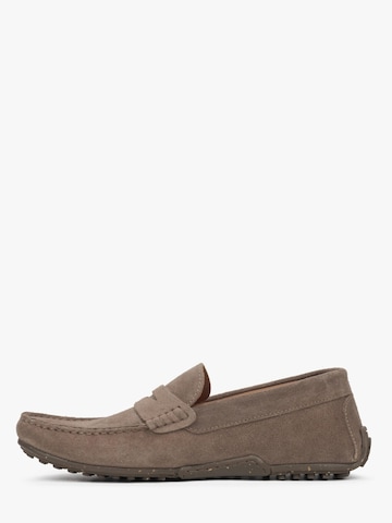 Estro Mocassins '462327' in Bruin: voorkant