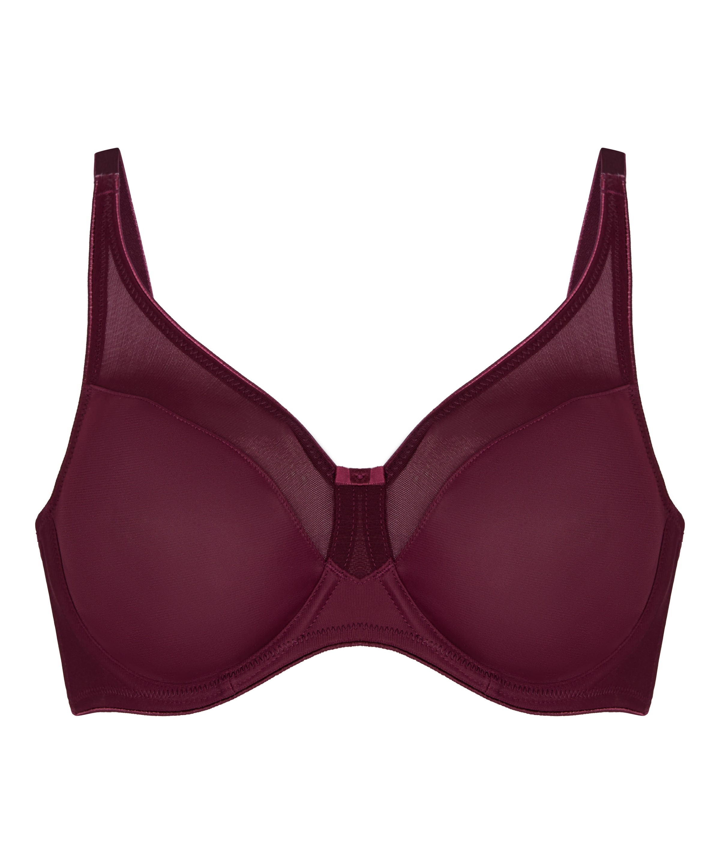 Hunkemöller Bustier BH 'Nina' in Rood: voorkant