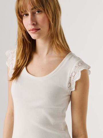 Pepe Jeans T-Shirt 'Mireya' in Weiß