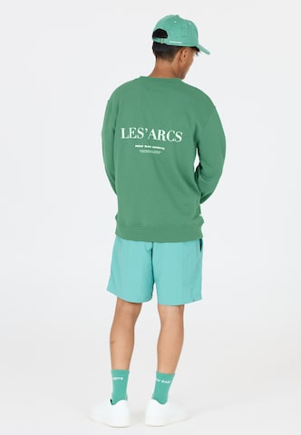 Les'Arcs Sweatshirt 'Deasach' in Groen