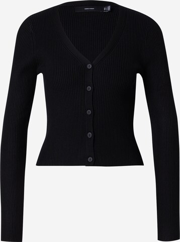 VERO MODA Strickjacke 'GLORY' in Schwarz: predná strana