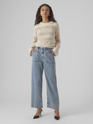 VERO MODA Pullover 'LAMAR' in Beige