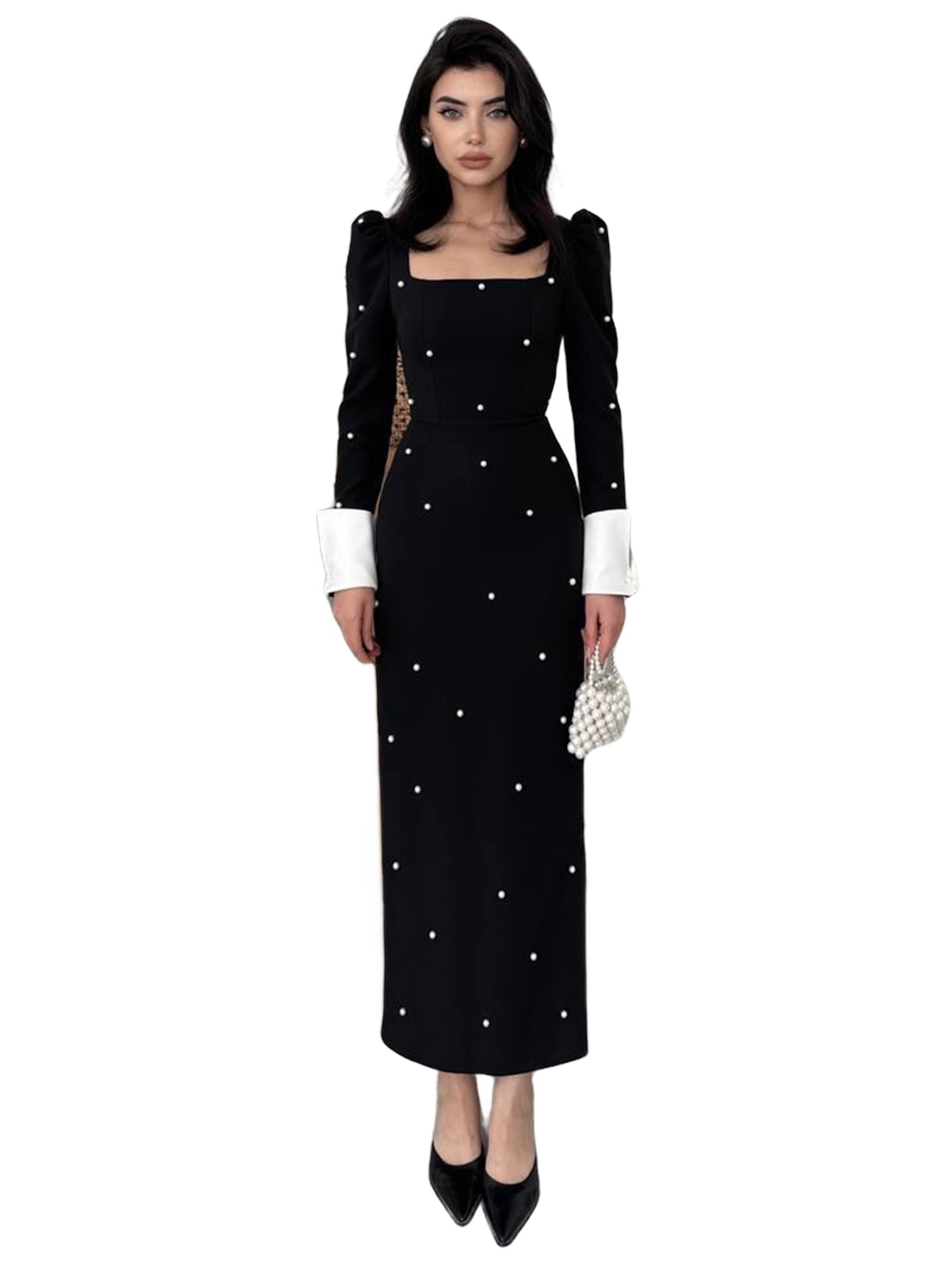 WOMAN VISION Dress in Black: front