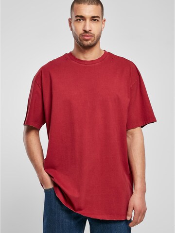 Urban Classics Shirt in Rood: voorkant