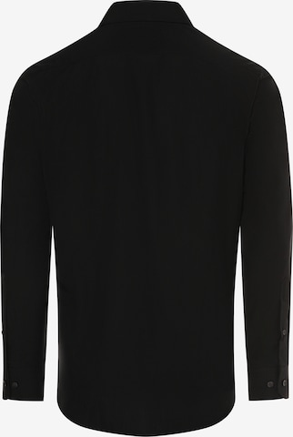 Andrew James Regular fit Overhemd in Zwart