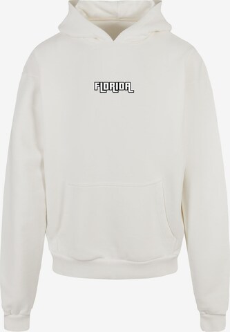 Merchcode Sweatshirt 'Grand Miami' in White: front