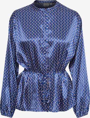 Camicia da donna 'Stella' di SAINT TROPEZ in blu: frontale
