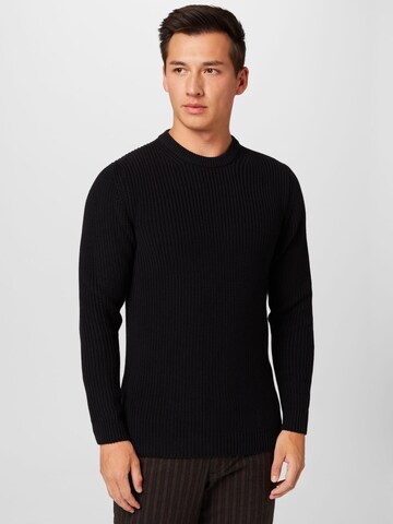 MELAWEAR Pullover 'RAVI' (GOTS) in Schwarz: predná strana