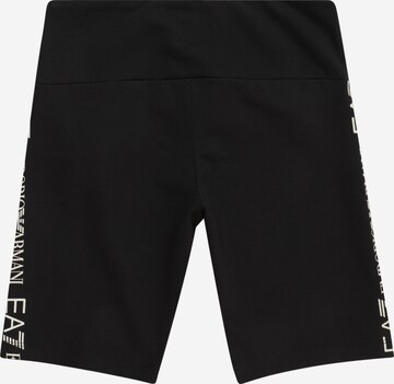 Slimfit Pantaloni di EA7 Emporio Armani in nero