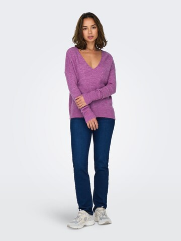 JDY Pullover 'JDYELANORA' in Pink