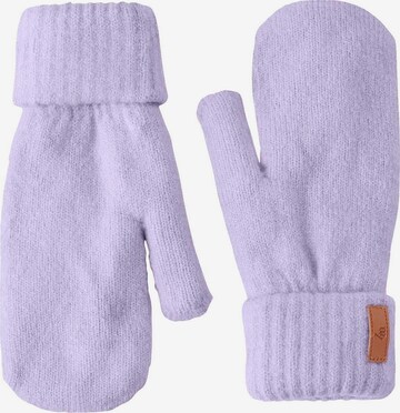 BabyMocs Gloves in Purple: front