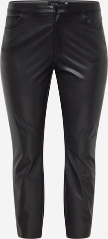 Vero Moda Curve Slimfit Broek 'Brendar' in Zwart: voorkant