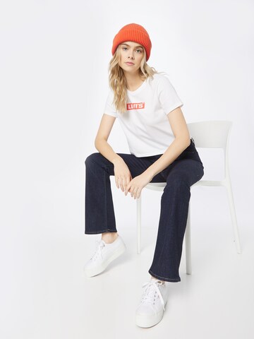 LEVI'S ® Skjorte 'Cropped Jordie Tee' i beige