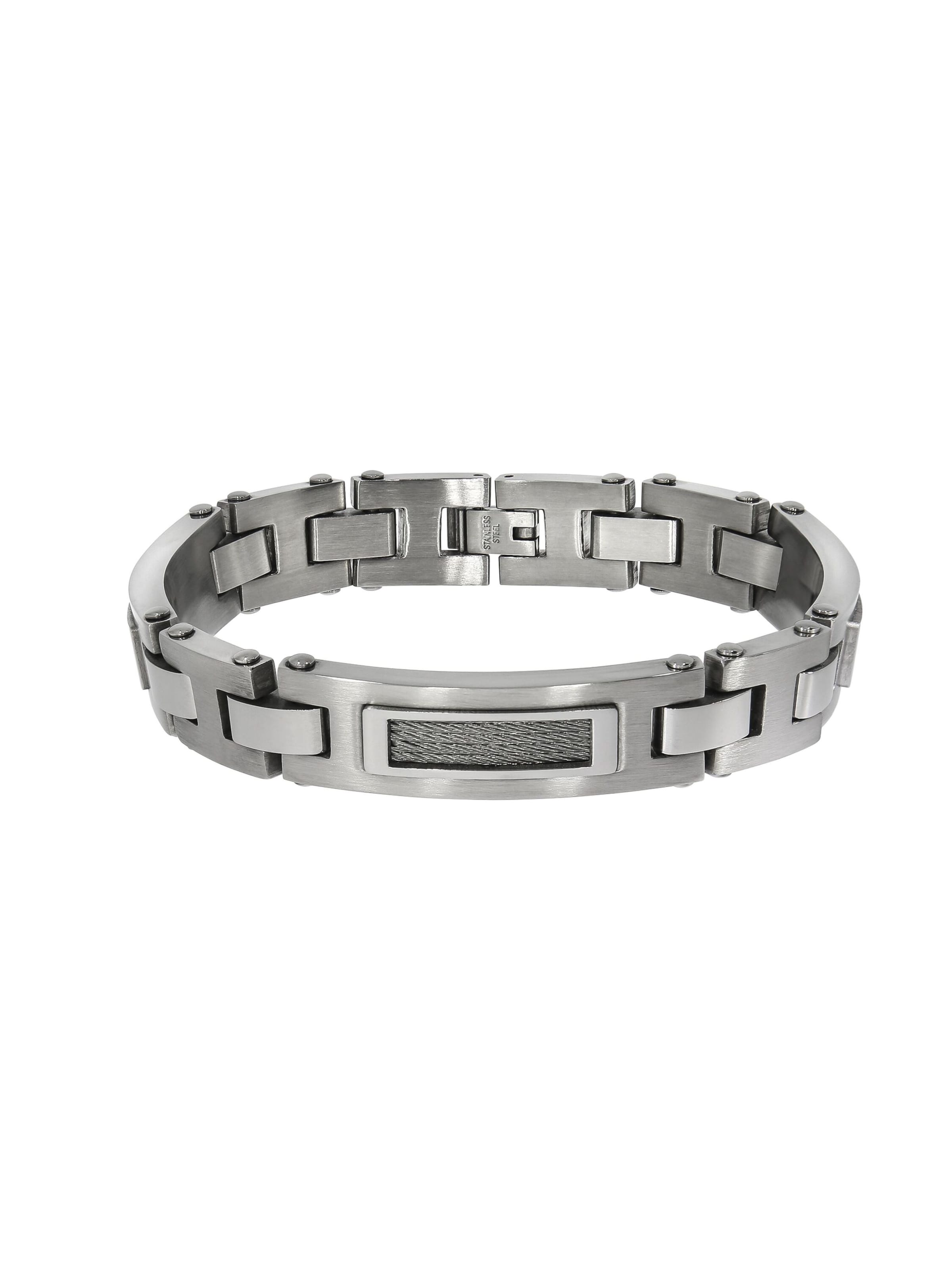 Zeeme Bracelet in Silver: front