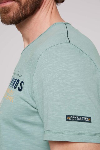CAMP DAVID Shirt 'Paragliding Cape Town' in Green