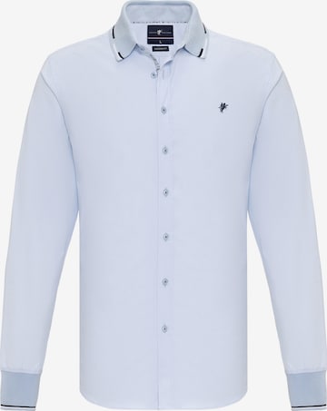 DENIM CULTURE Regular fit Overhemd ' MAURO ' in Blauw: voorkant