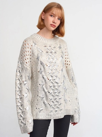 Pull-over 'Pullover' Dilvin en blanc : devant