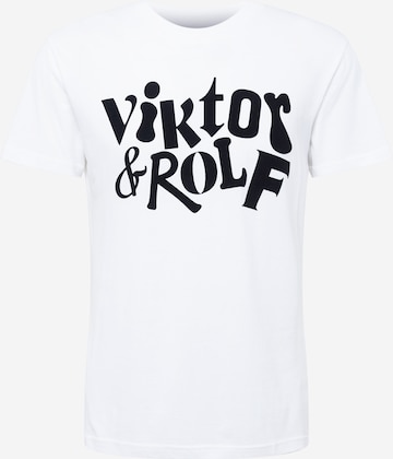 Tricou de la Viktor&Rolf pe alb: față