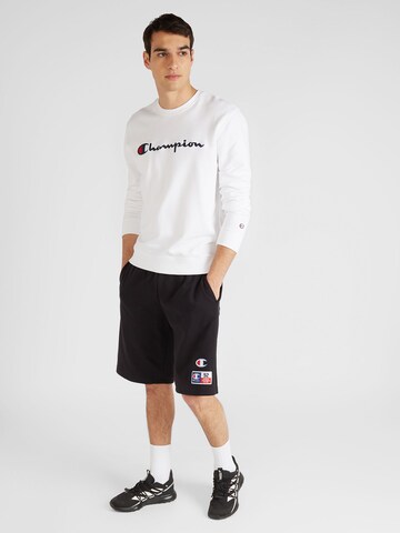 Champion Authentic Athletic Apparel - Sudadera en blanco