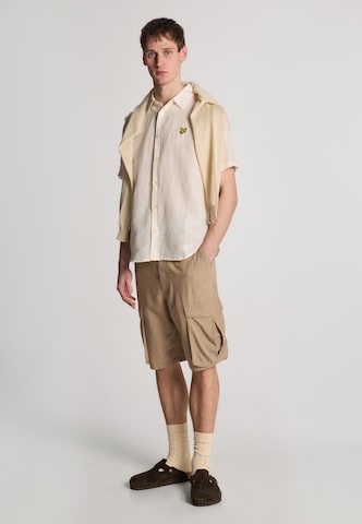 Lyle & Scott Regular fit Overhemd in Wit