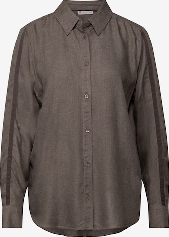 STREET ONE Blouse in Grey: front