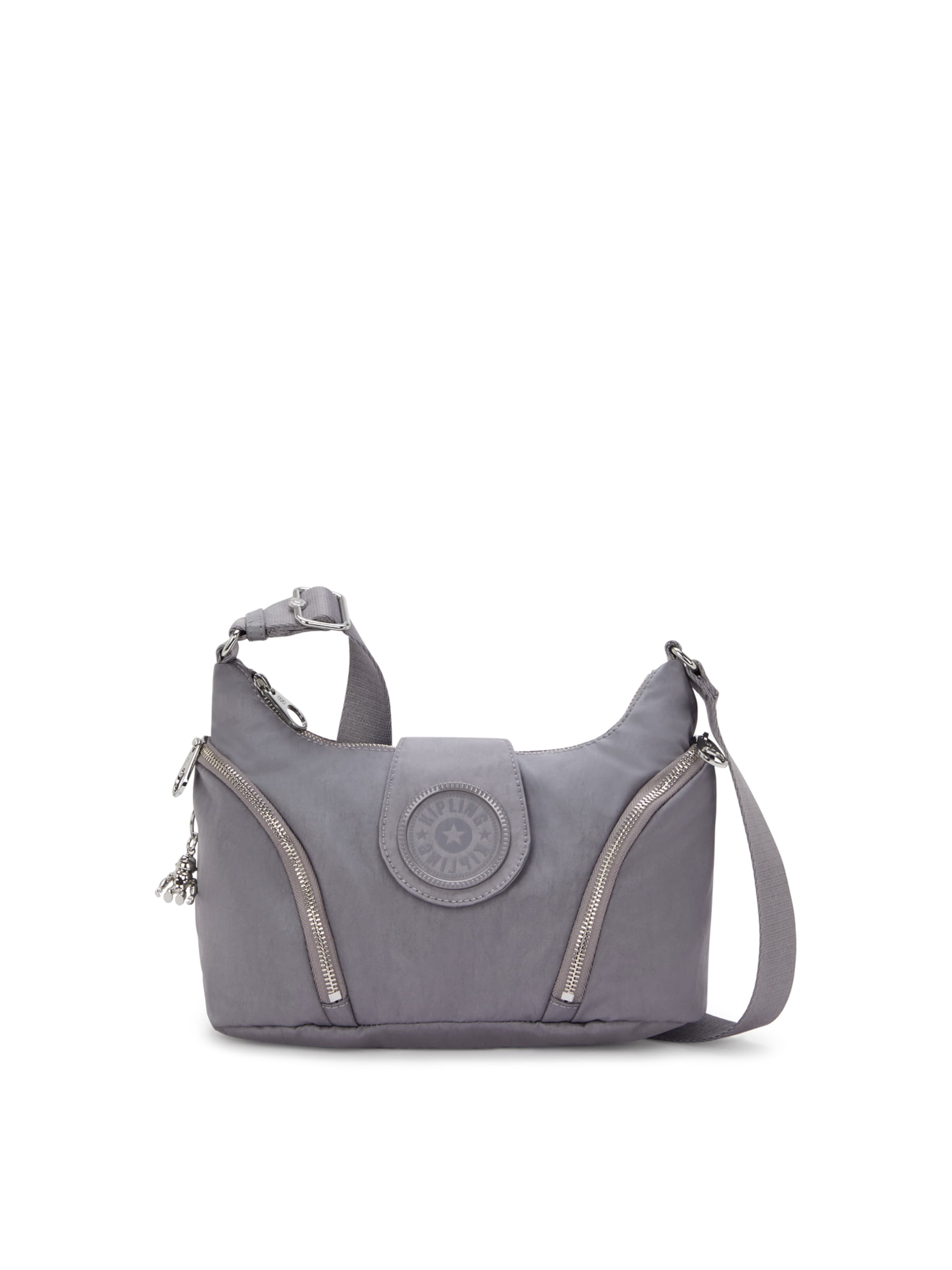 KIPLING Чанта за през рамо тип преметка 'Sera' в сиво: отпред