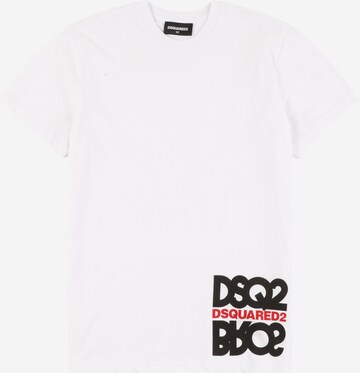 DSQUARED2 - Camiseta en blanco: frente