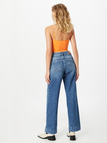 ONLY Wide leg Jeans 'Molly' in Blauw