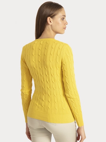 Sir Raymond Tailor Sweater 'Frenze' in Yellow